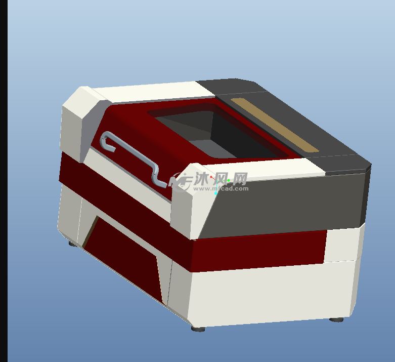 激光切割机GN750-550（sw20可编辑+cad）