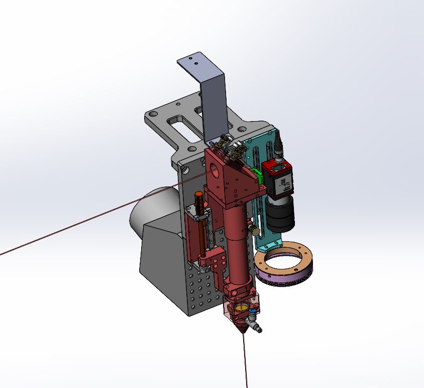激光切割机GN750-550（sw20可编辑+cad）
