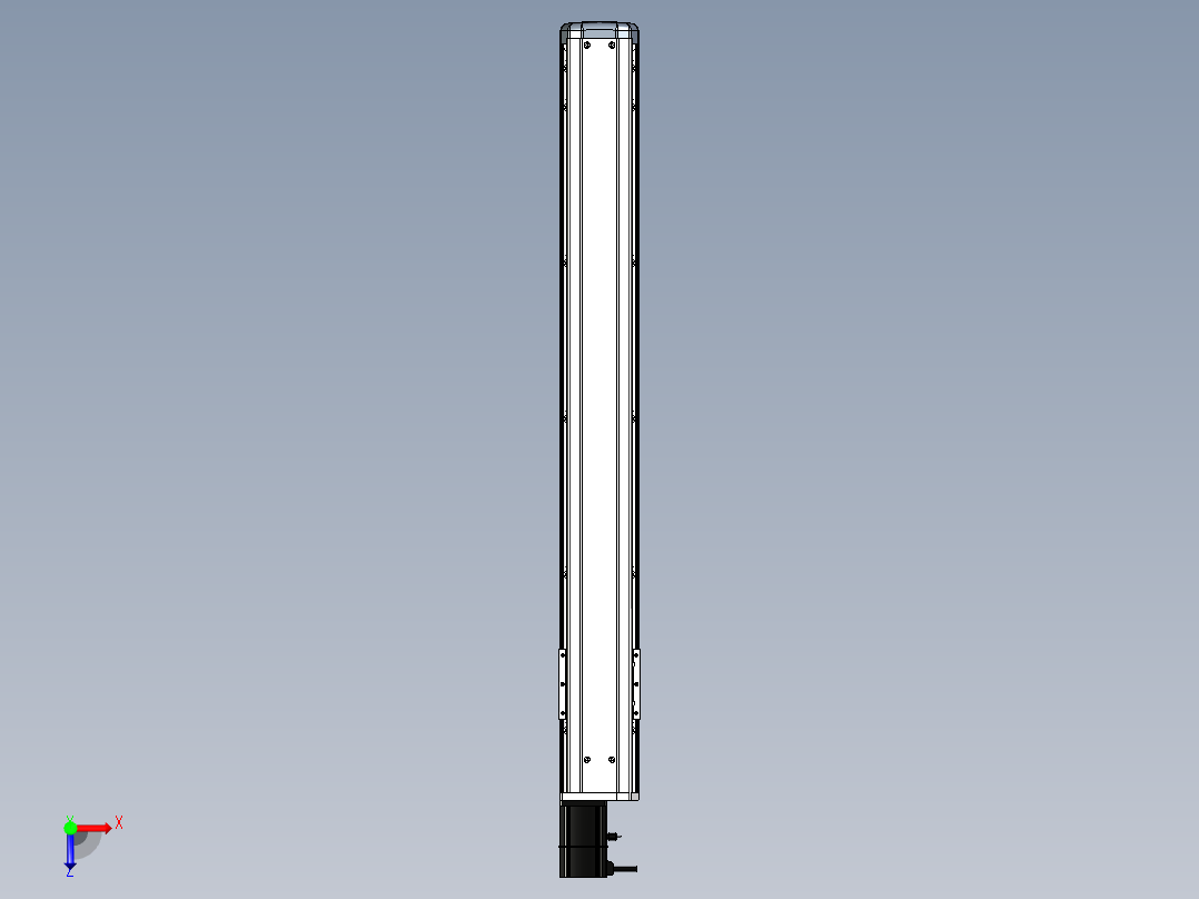 Toyo东佑达直线模组-ETH10-750-BC-200W-A2俯视图
