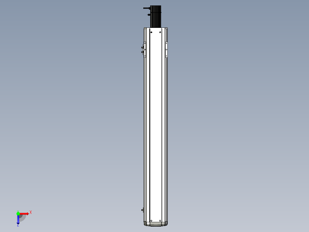 Toyo东佑达直线模组-ETH13-900-BC-200W+煞車俯视图