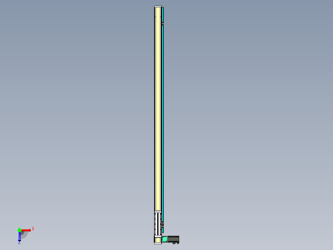 欧规系列-LB6-L130-C-S1750-BL-P40-D3俯视图