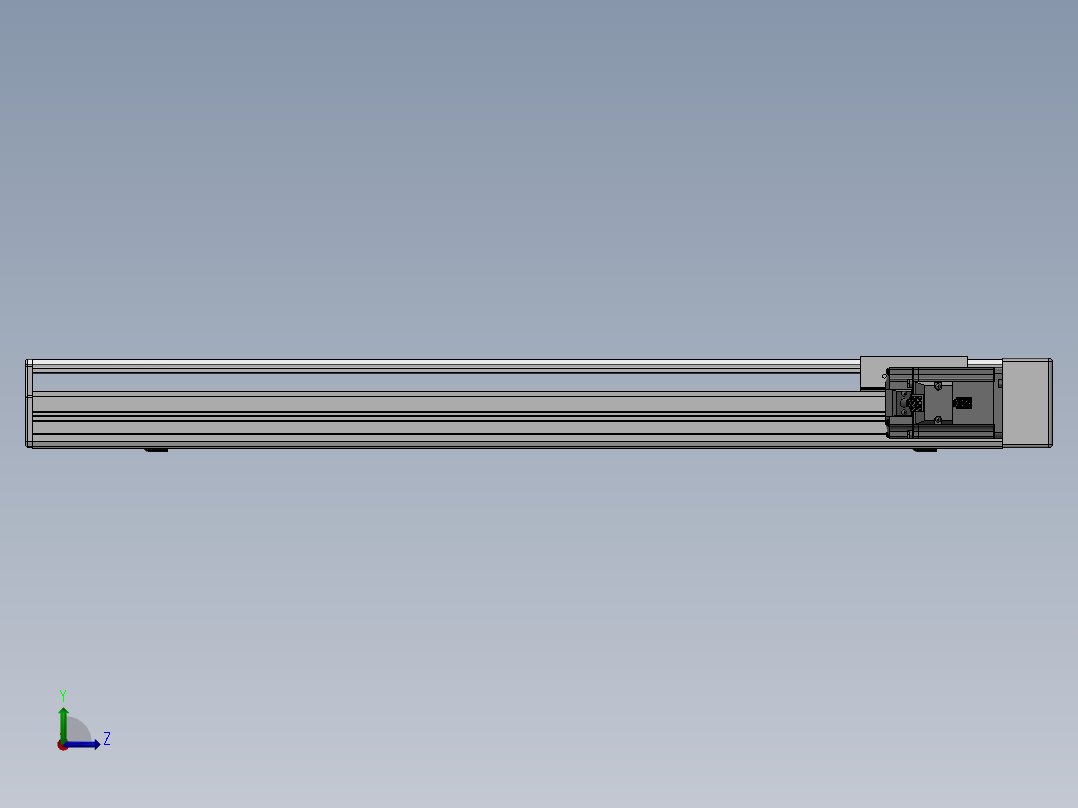 精密模组MY130-T10-650L-BR-P20B-C4-C左视图