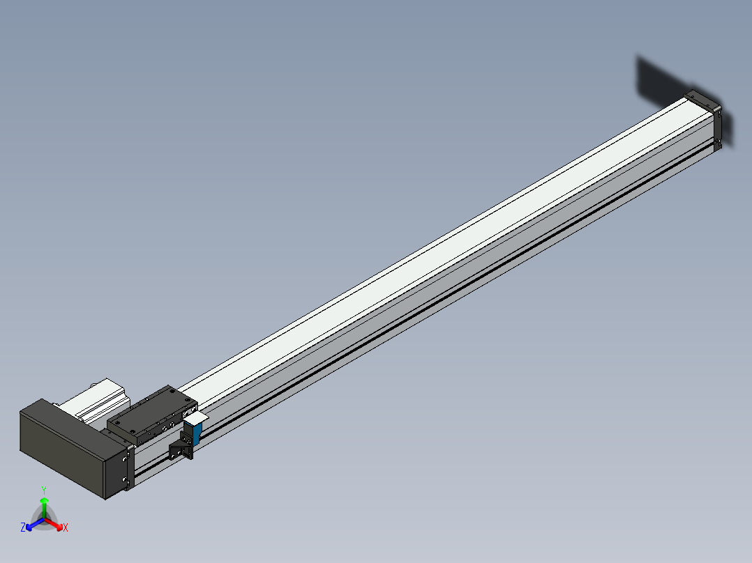 模组FSL60 E1000 10C7-BR-B60正等轴测图