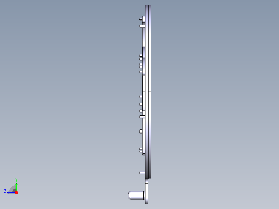 虹膜机构7右视图