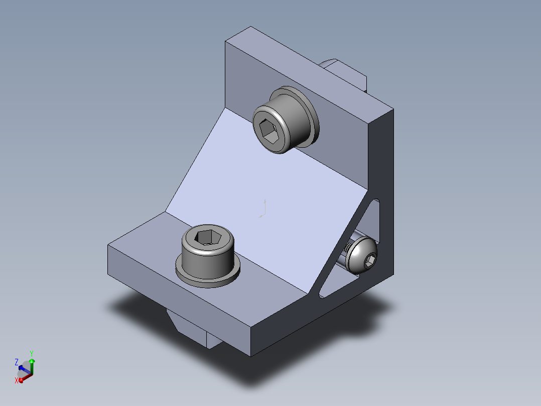 铝型材及其附件3.31.50.40.60.M5.ST正等轴测图