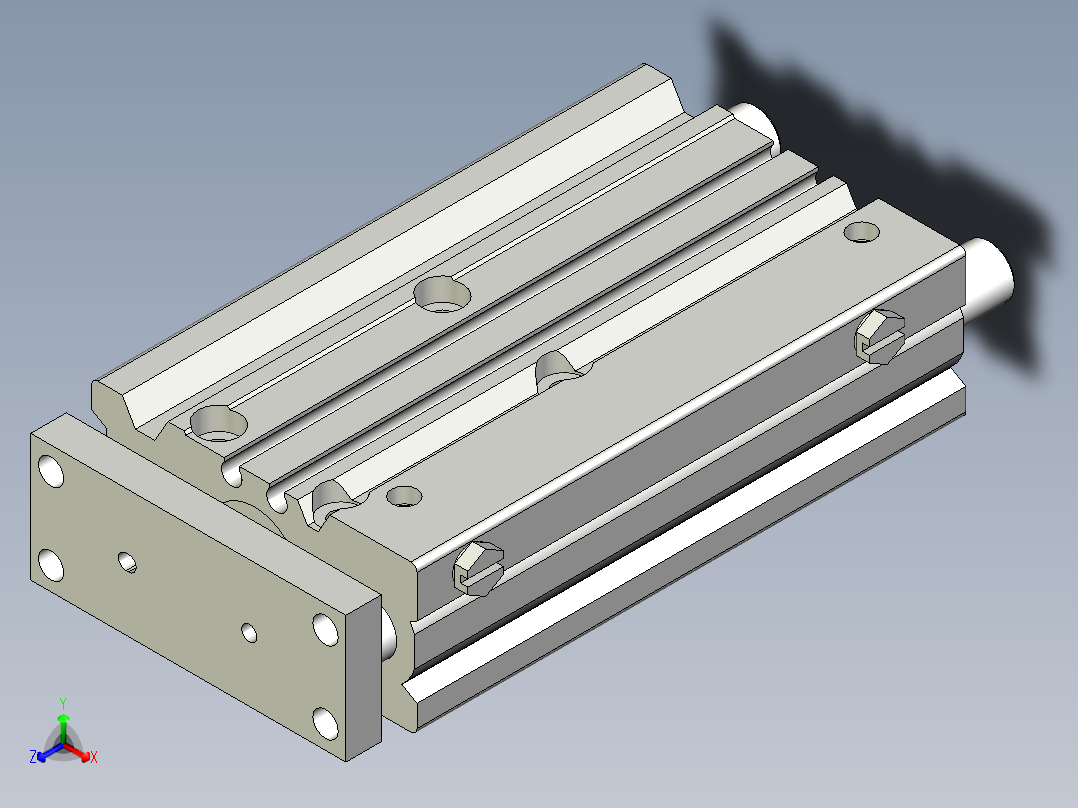 MGPM16-75Z正等轴测图