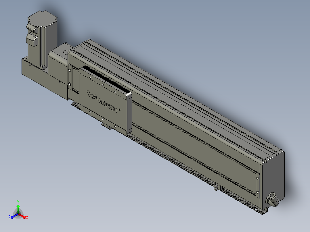 威洛博VBC14-S350-BL-P40正等轴测图