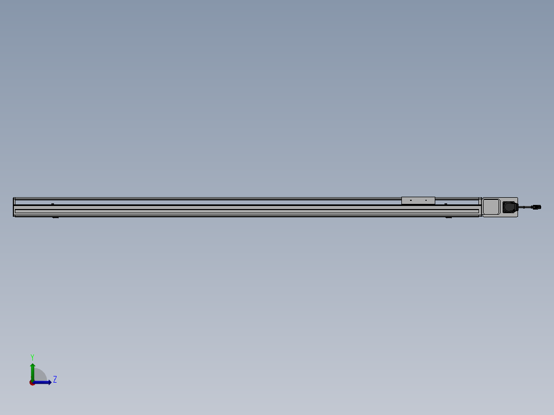 精密模组MT100-L78-1300-R-M10-C4左视图