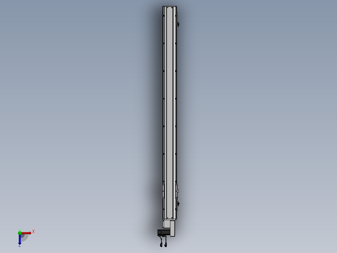 精密模组MT100-L78-1300-R-M10-C4俯视图