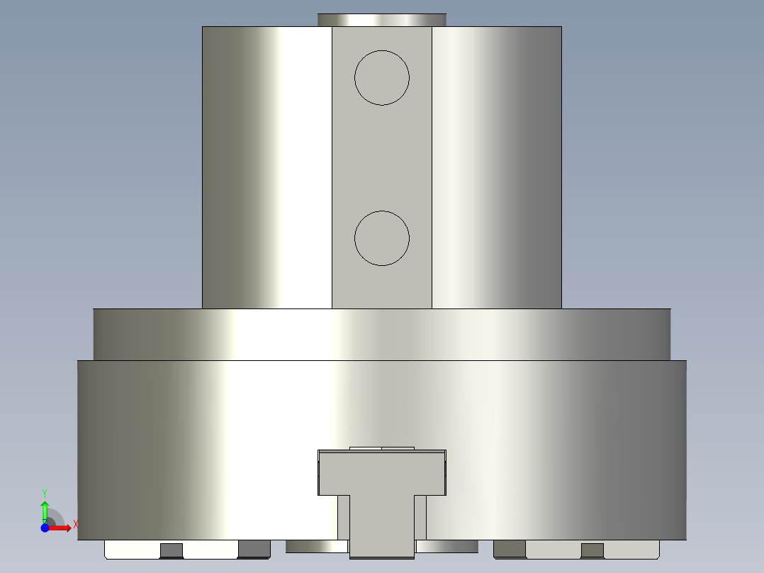普通气爪PH02-40B前视图