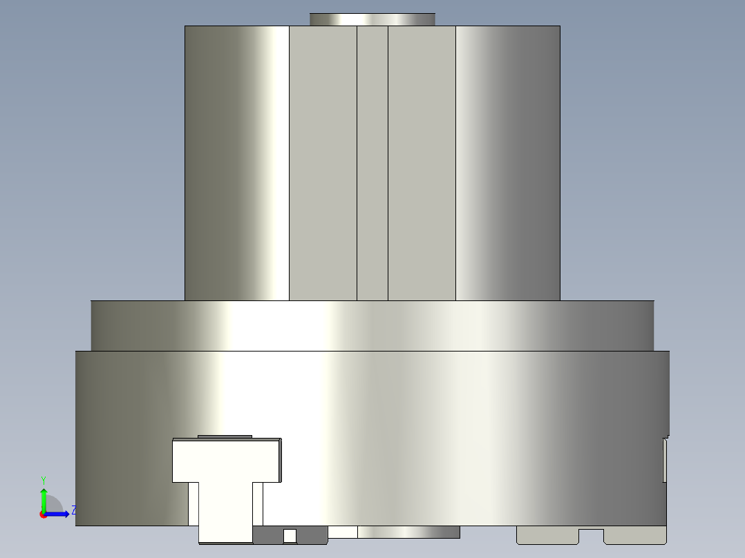 普通气爪PH02-40B左视图
