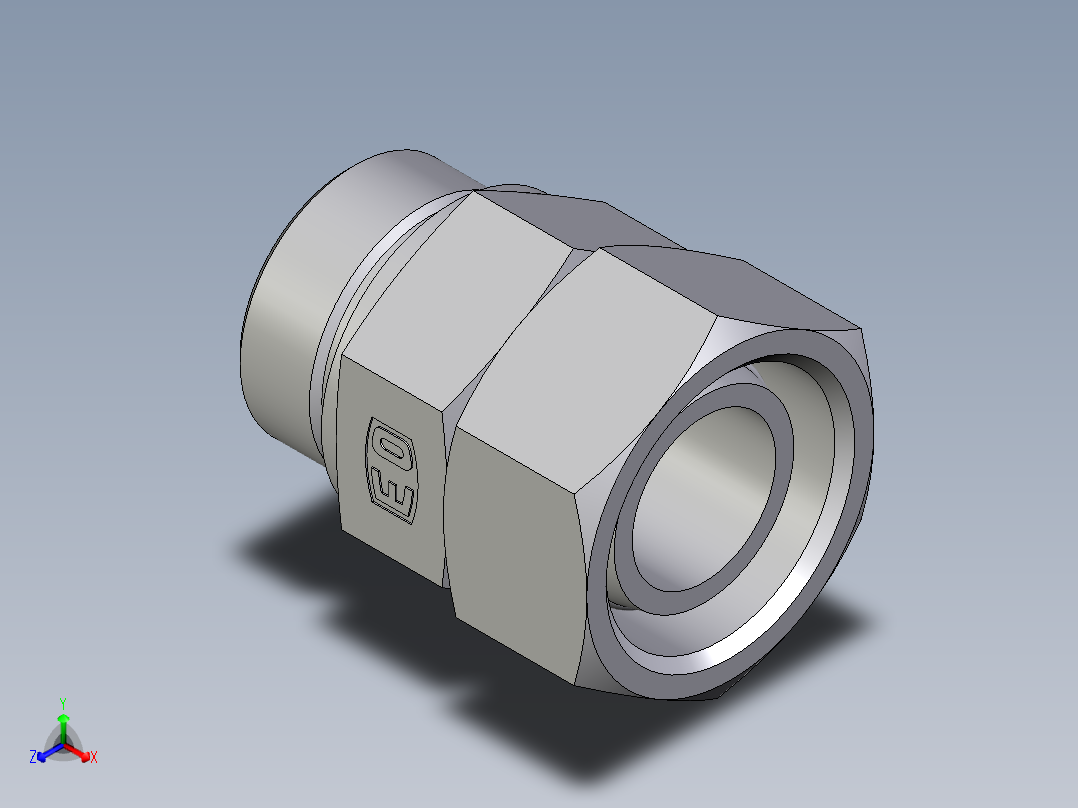 卡套式工业通用硬管接头EO_Swivel_connector_EGE38SREDCF