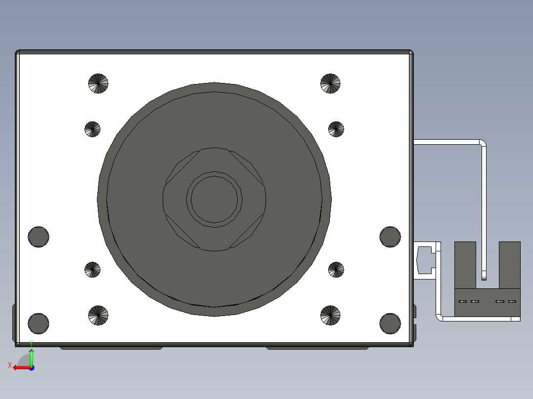 模组MK86-740A1-F0后视图