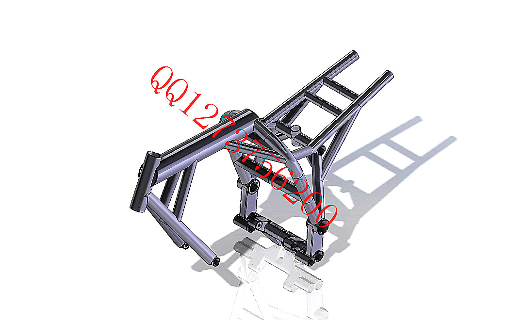 摩托车骨架模型3D模型