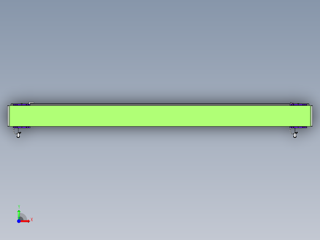 威洛博VL系列3d模型模组2VL22H2Y-S2750前视图