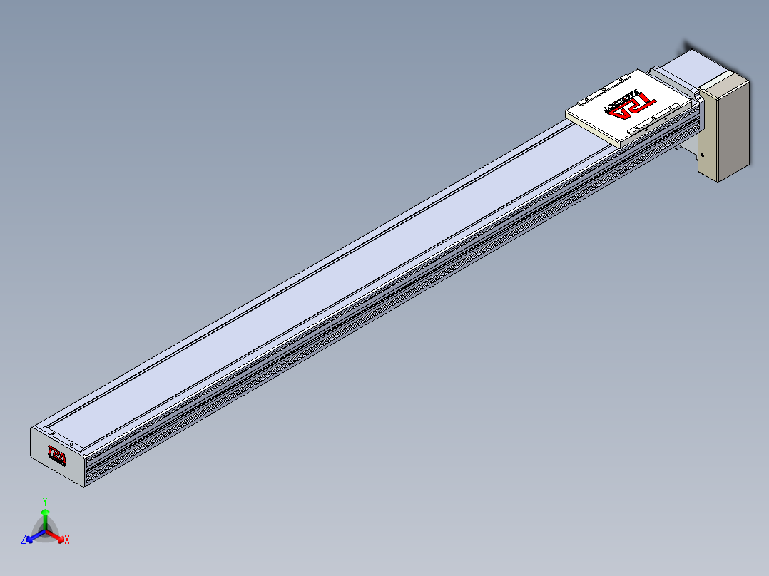 同步带全封闭直线模组TPA-HCB-110D-90-L1050-LP-Y-P40-N3