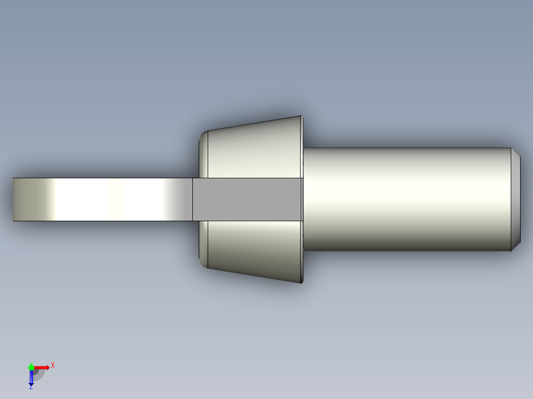带耳螺钉-DIN_316_Wing_screws_12x1.75x25-19.7-19.5_65_4.9_33.5_12.stp俯视图
