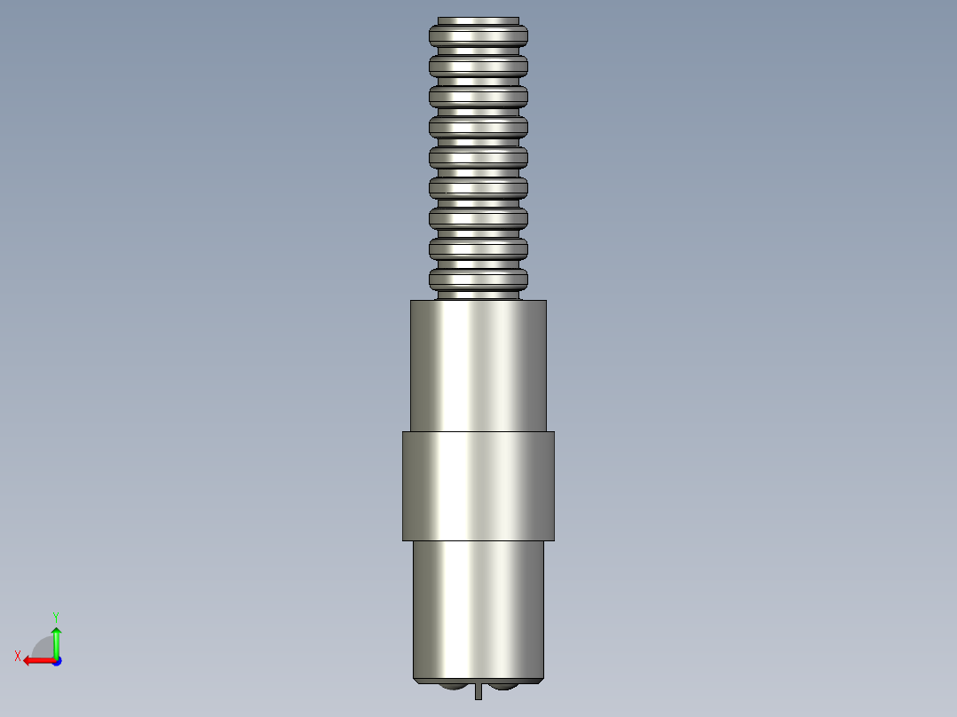 基恩士PX-H61G_kc图纸模型后视图