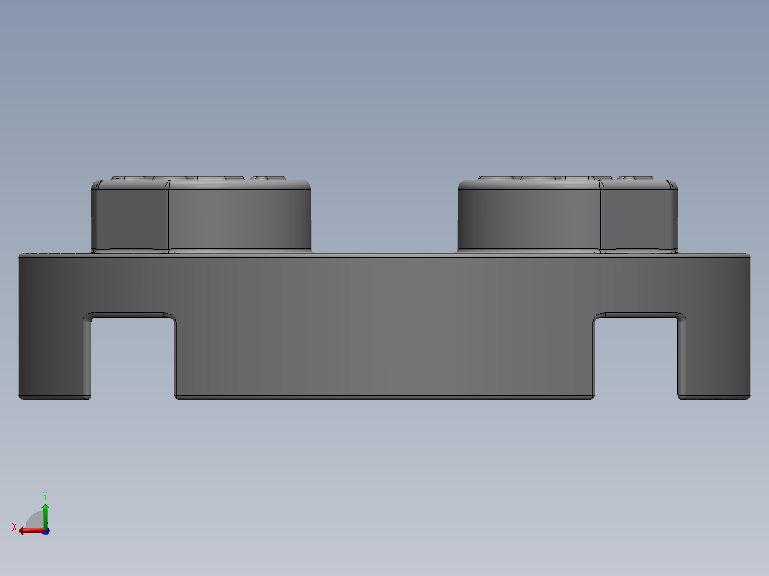 乐高零件 4032 板 2 x 2 圆形-4032 Medium Stone Grey Plate 2 x 2 Round后视图