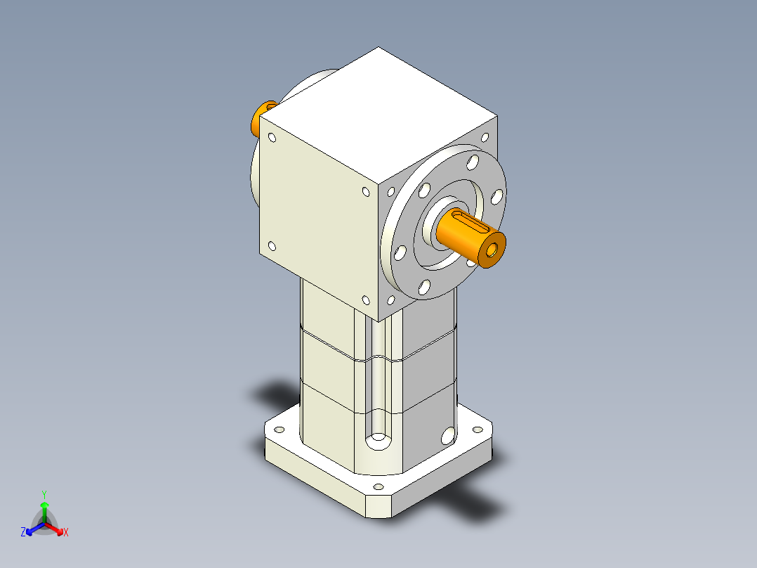 换向器PW170双轴 PGH142-L2 35-114.3-200-M12.stp