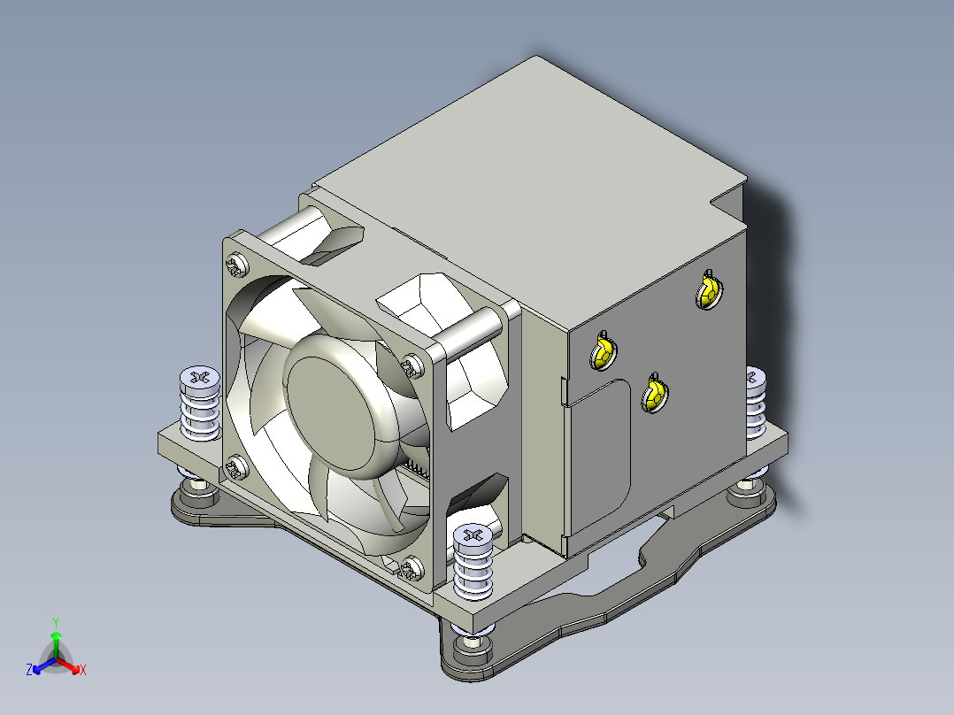 A14-4679-5 LGA1700-2U主动散热器