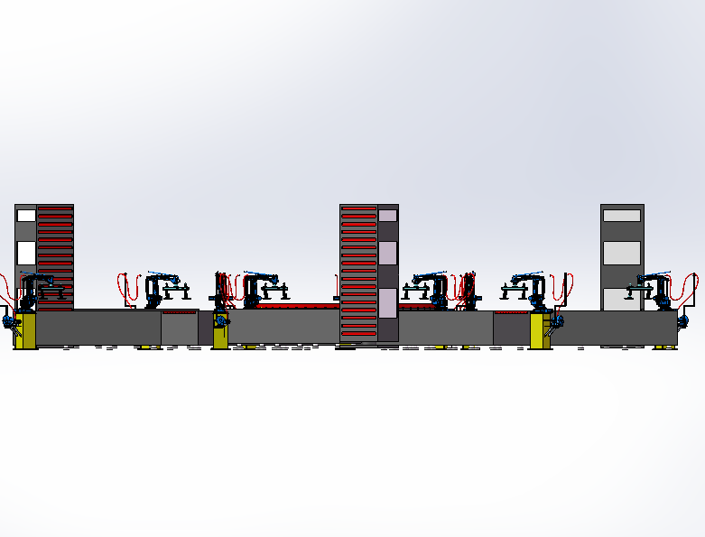 大件物品分拣生产线设计sw17可编辑