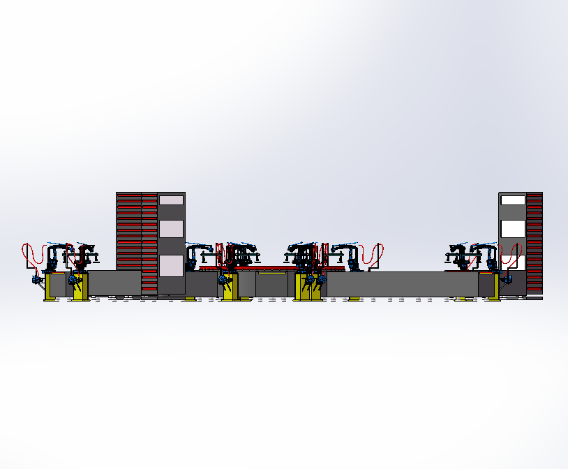大件物品分拣生产线设计sw17可编辑