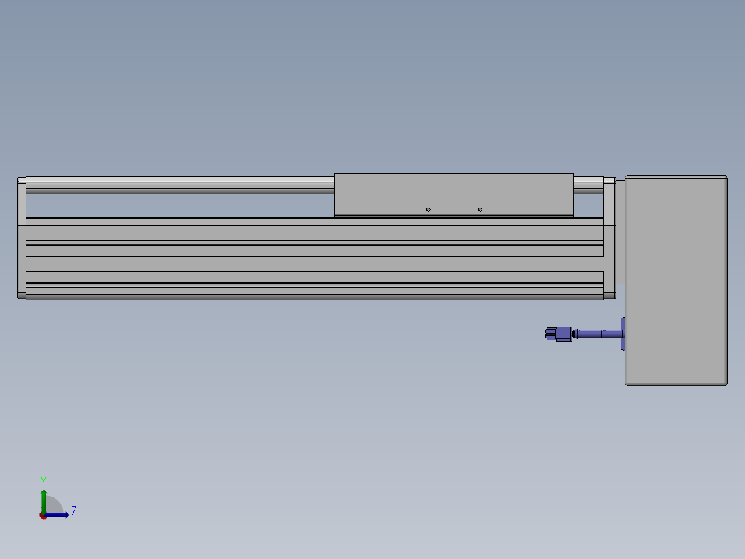 精密模组MT220-L150-200-LD-M75-C4左视图