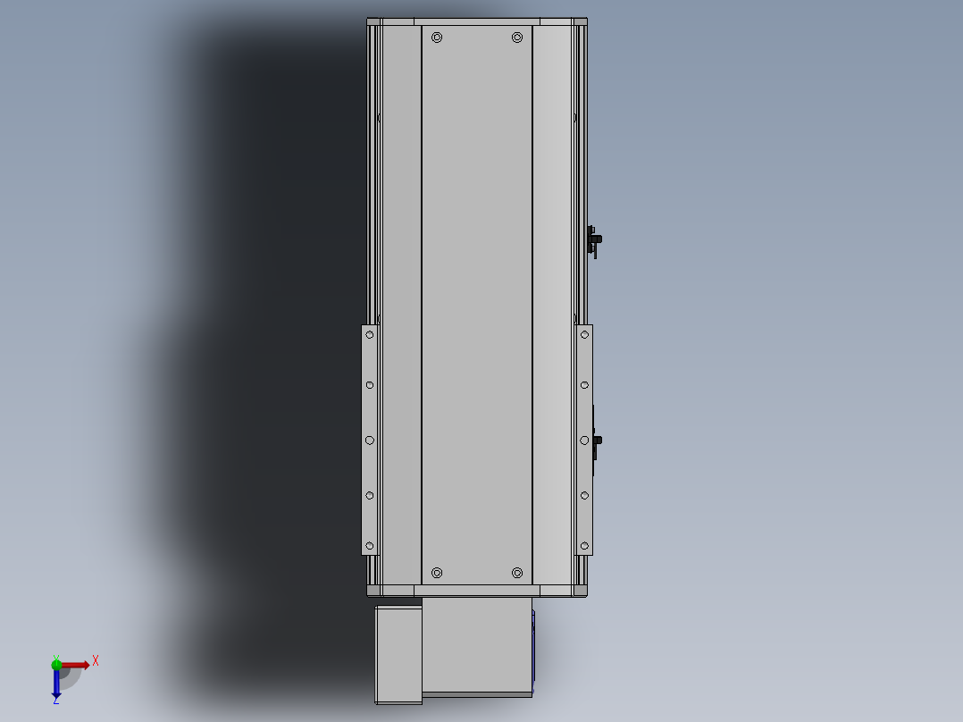 精密模组MT220-L150-200-LD-M75-C4俯视图