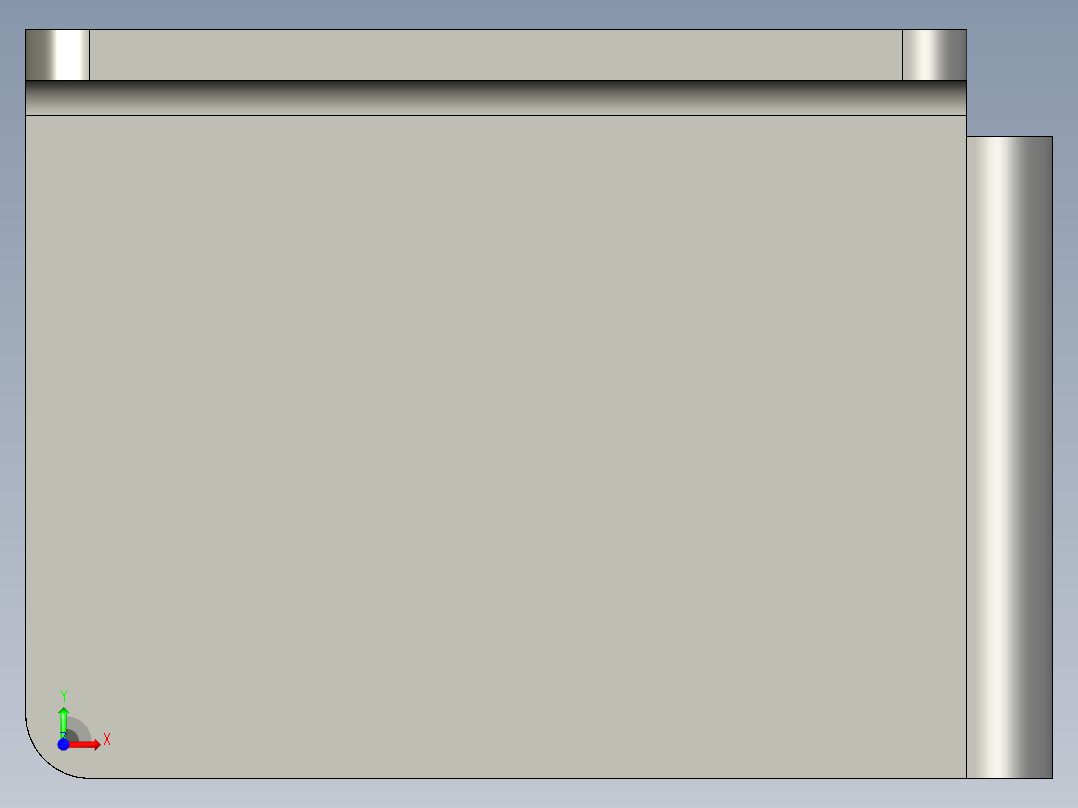 基恩士PZ-B21_kc图纸模型前视图