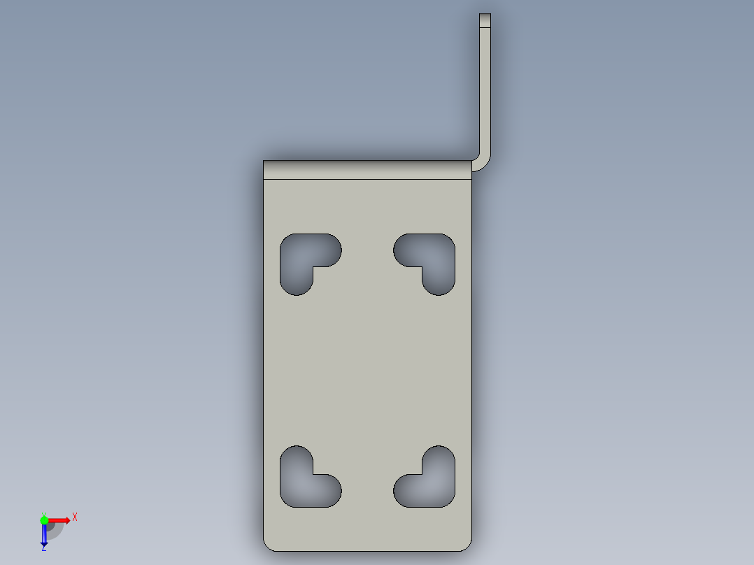 基恩士PZ-B21_kc图纸模型俯视图