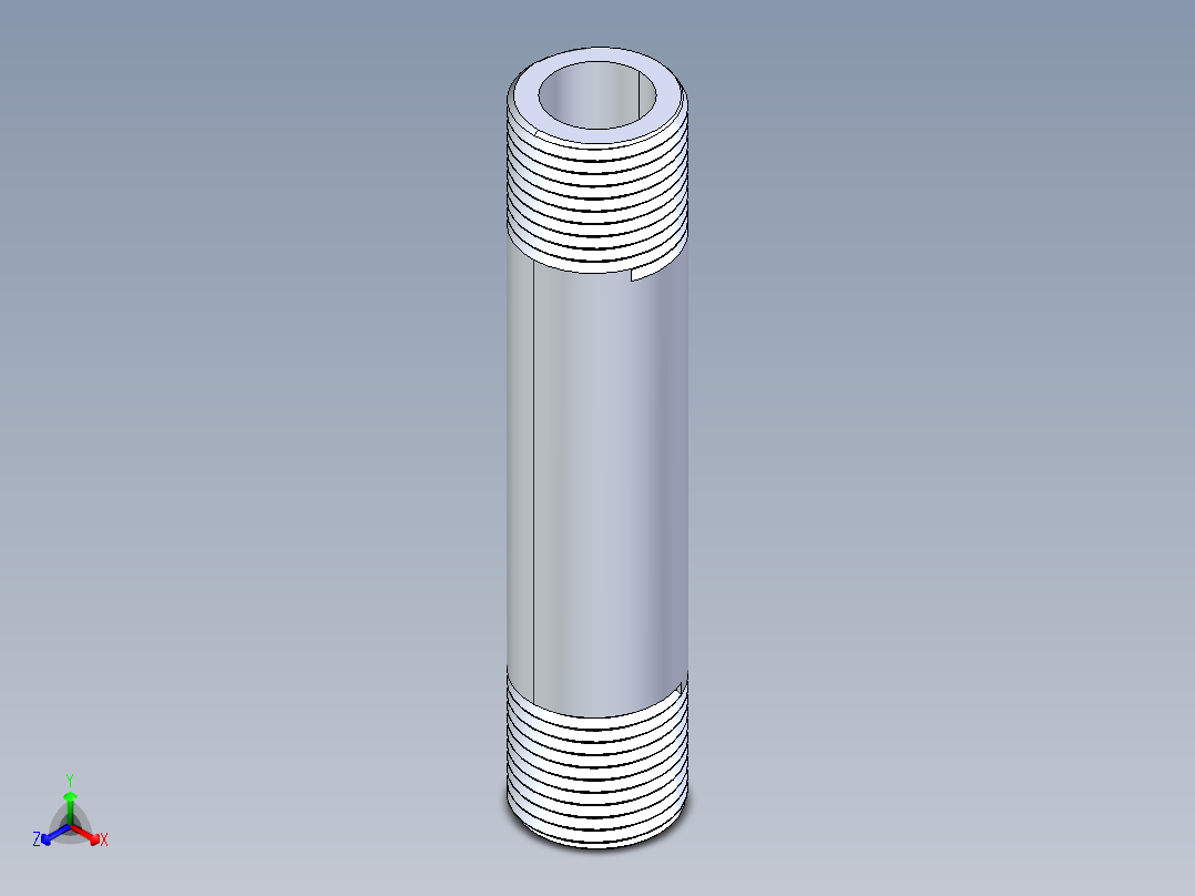 CPVC管件33-Sch80_Nipple_MPTxMPT_9861-082_0.5in x 4in