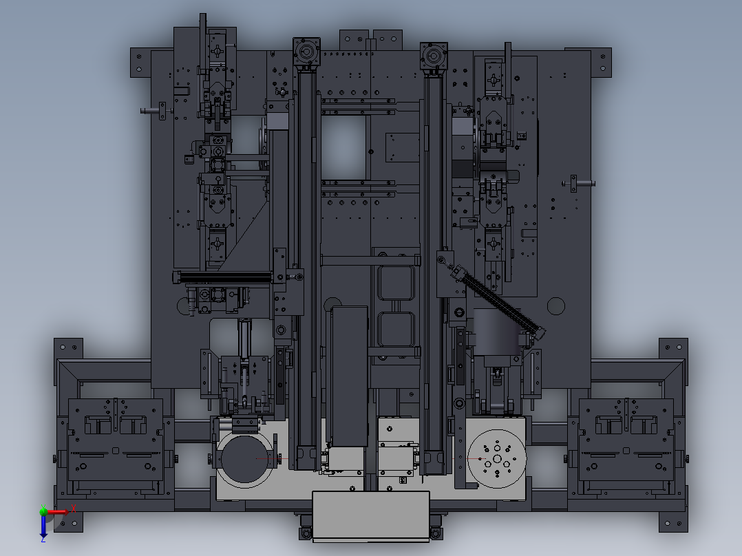 REVA汽车模组组装俯视图