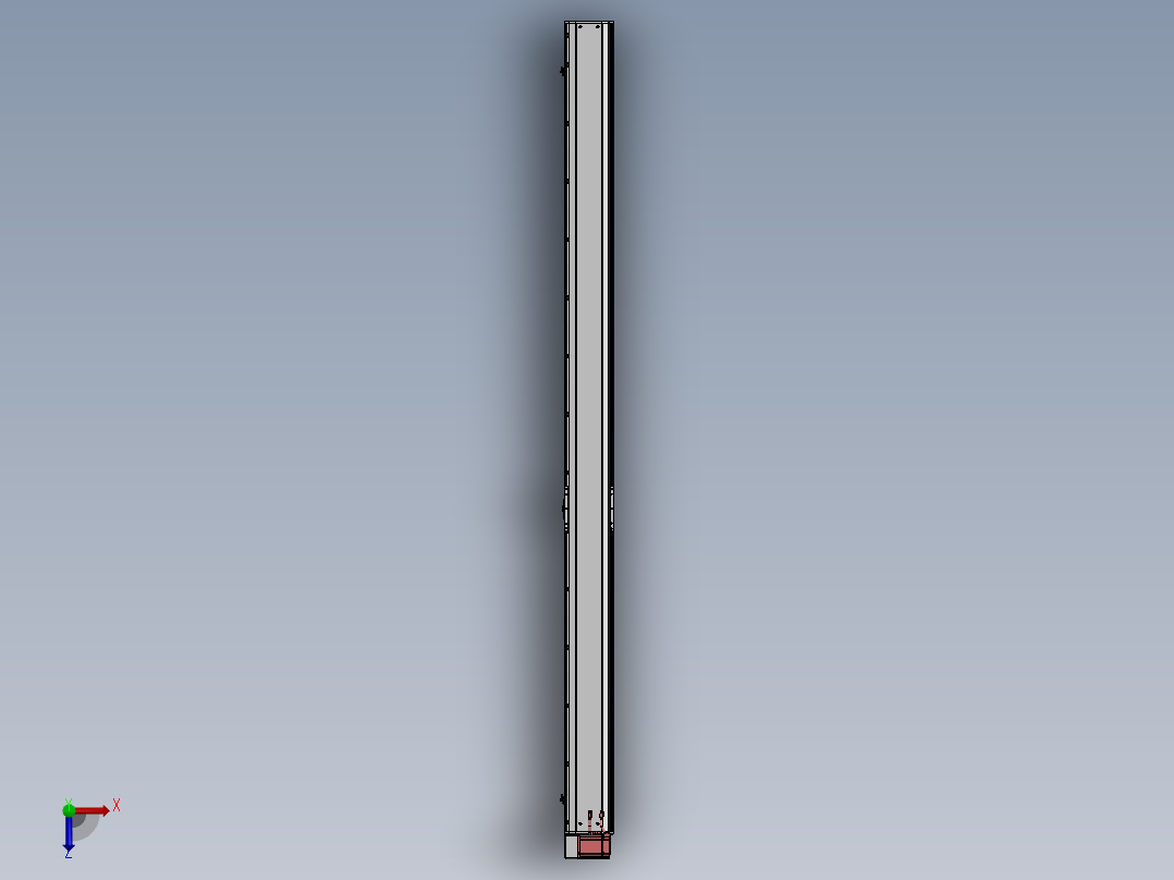 精密模组MT170-L125-2500-LU-M75-C4俯视图