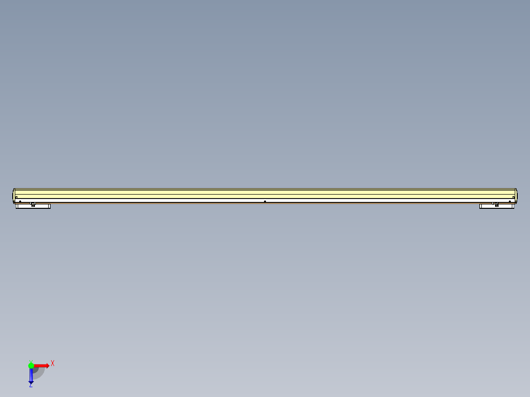 威洛博LC系列3d模型模组2LC17E1Y-S1950俯视图