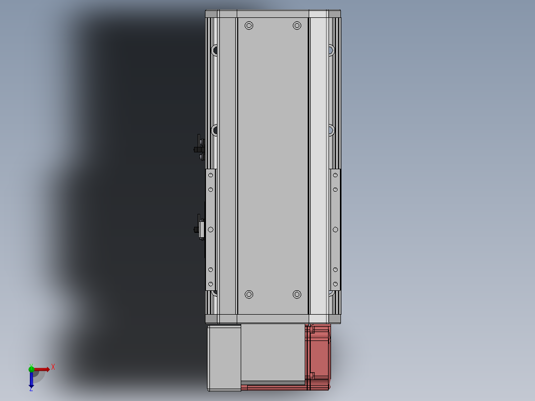 精密模组MT170-L125-100-LD-M75-C4俯视图