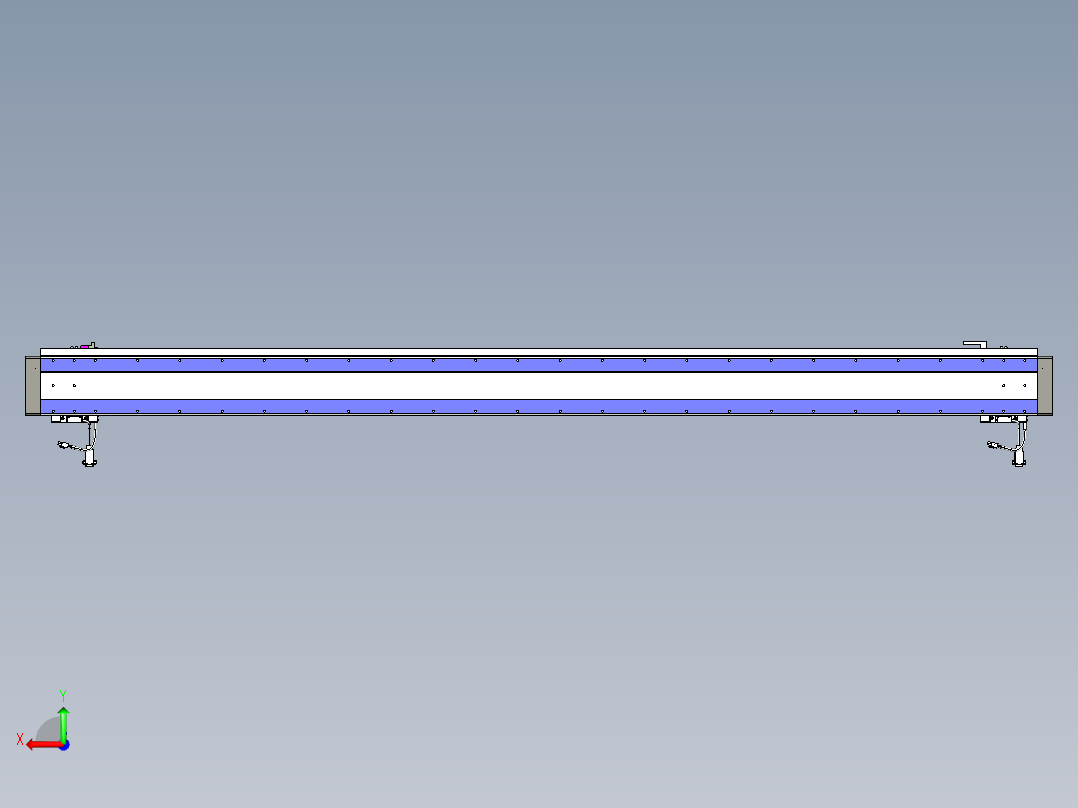 威洛博VL系列3d模型模组2VL14S1Y-S2050后视图