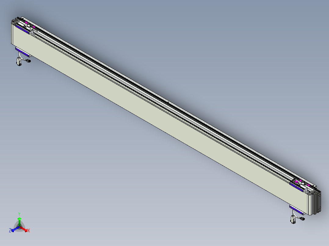威洛博VL系列3d模型模组2VL14S1Y-S2050正等轴测图