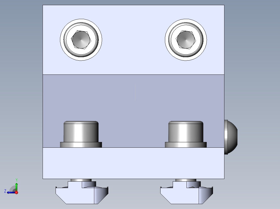 铝型材及其附件3.31.50.30.60.M5.ST前视图
