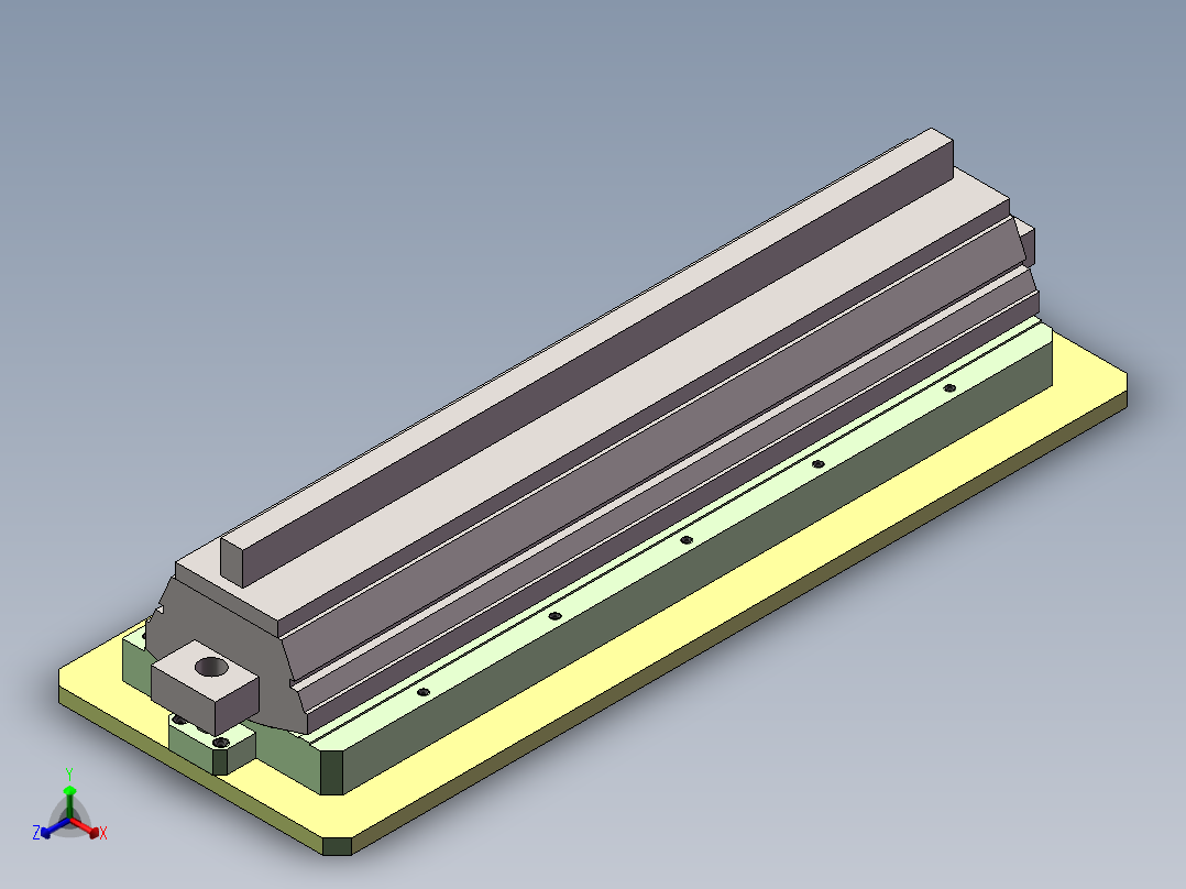 压模正等轴测图