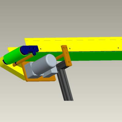 2.5米小皮带流水线（带工程图）3D图纸