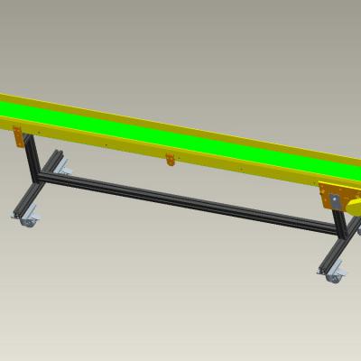 2.5米小皮带流水线（带工程图）3D图纸