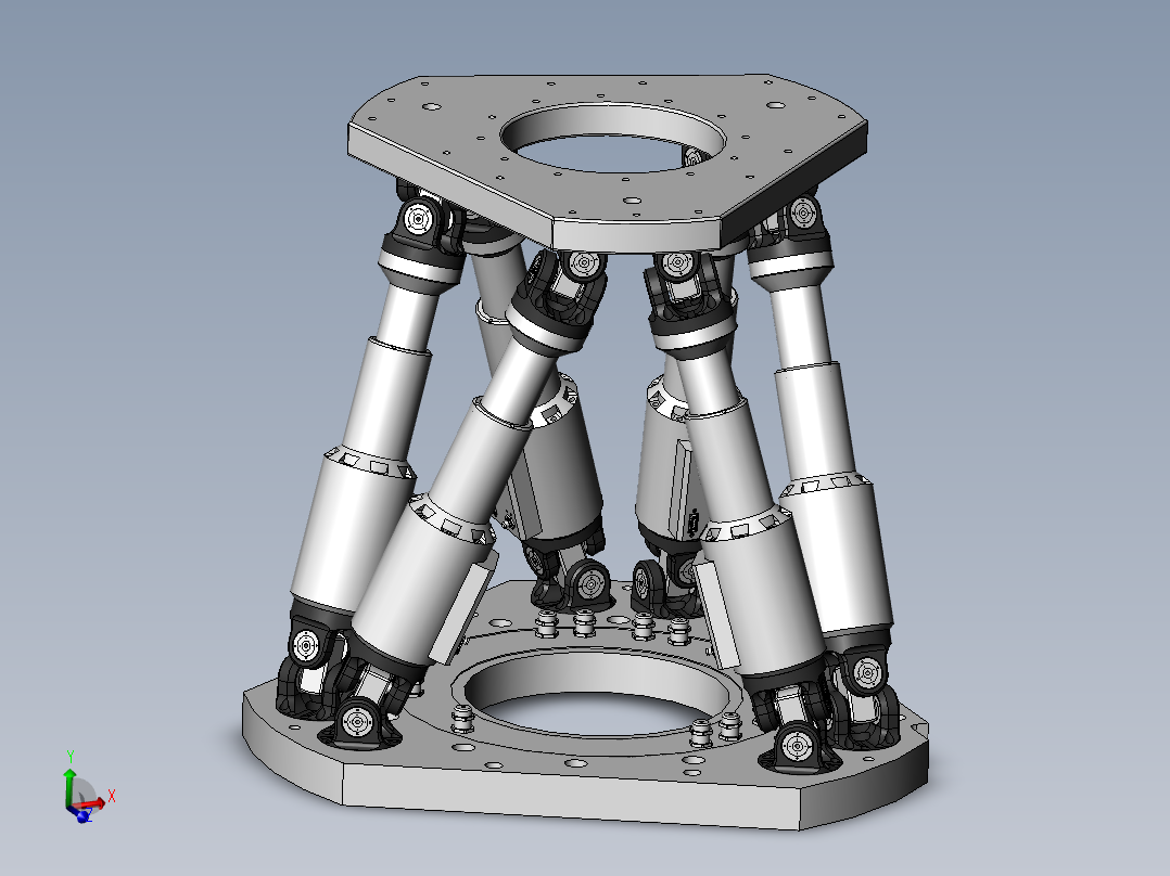 H-845 Hexapod SW主视图