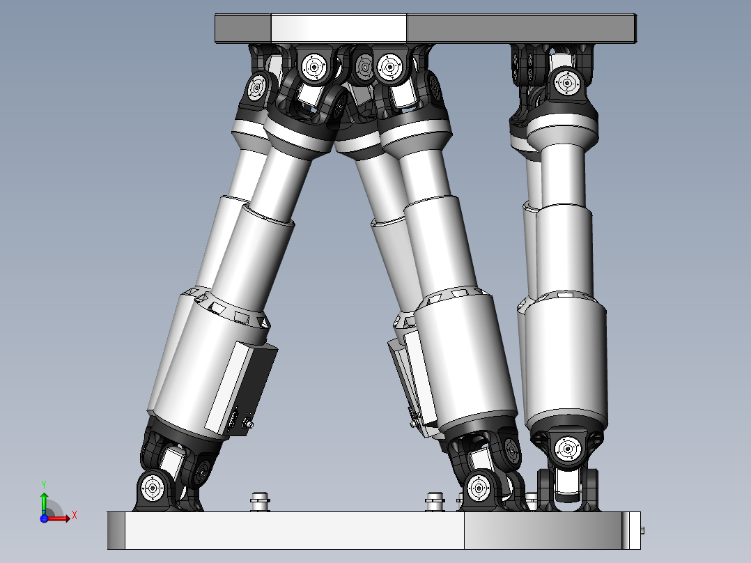 H-845 Hexapod SW前视图