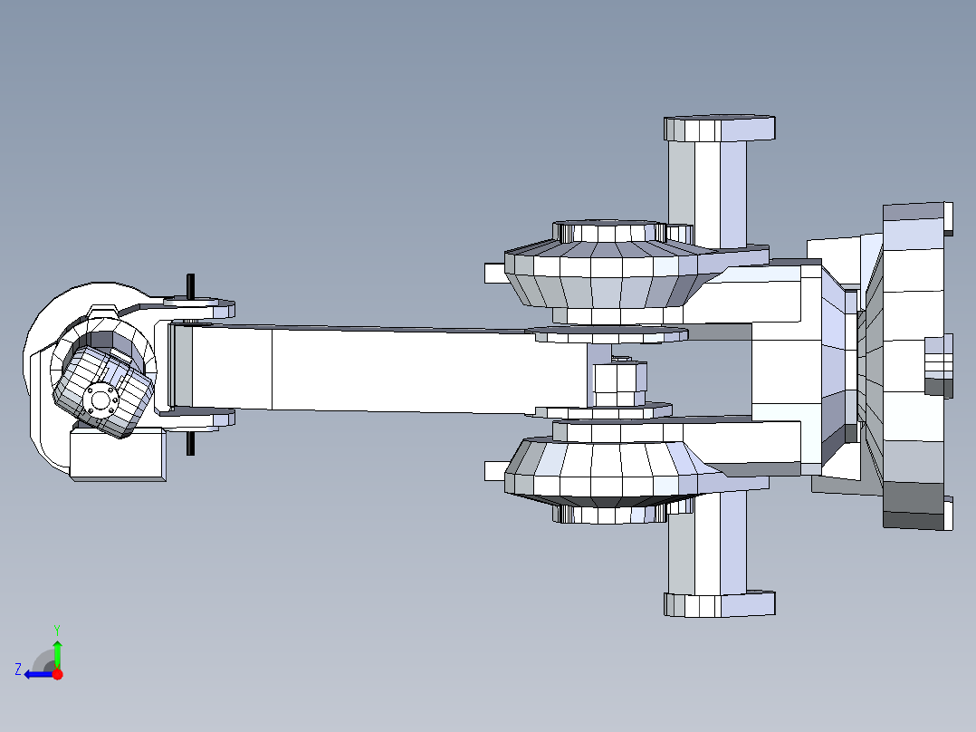 ABB IRB 1400 M200 SW IGS右视图