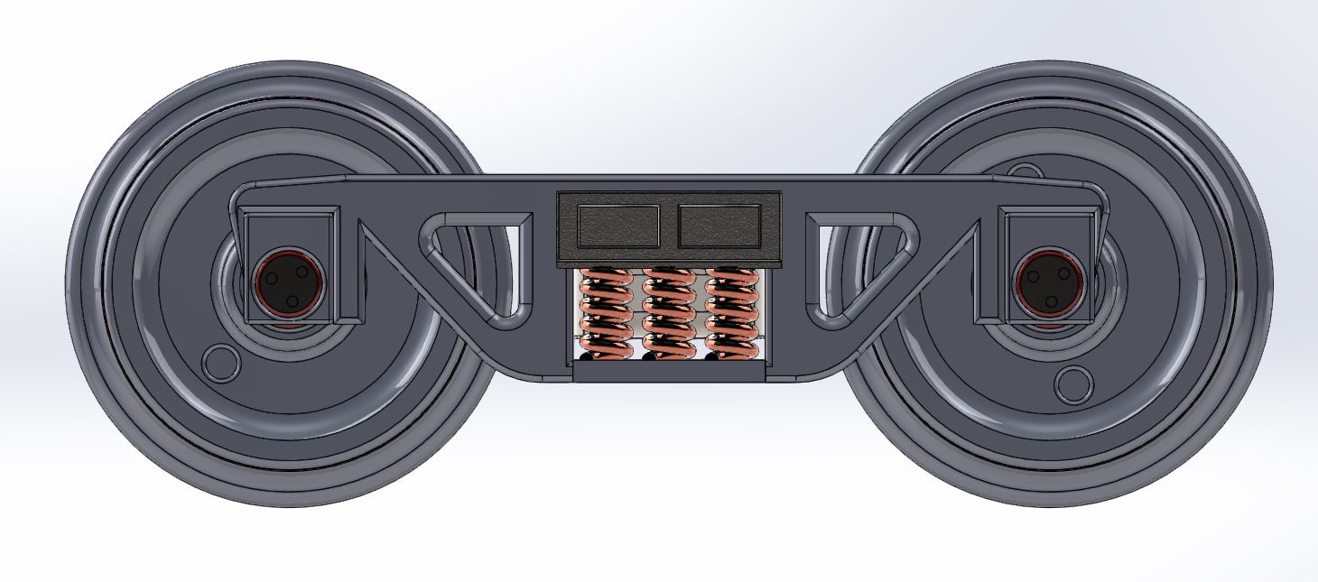 铁路转向架3D数模图纸 solidworks设计 附IGS格式