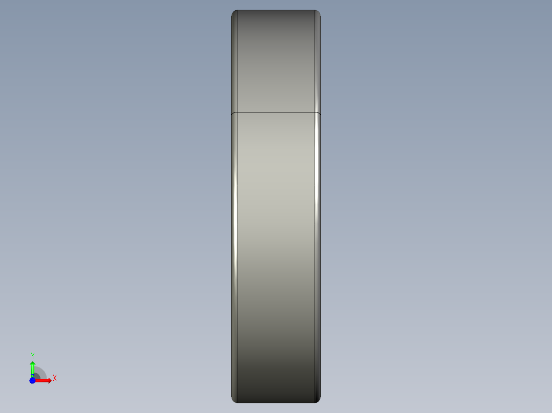 深沟球轴承6318前视图