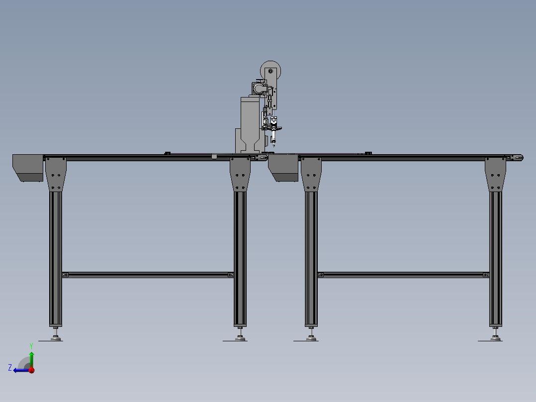 自动焊锡机右视图