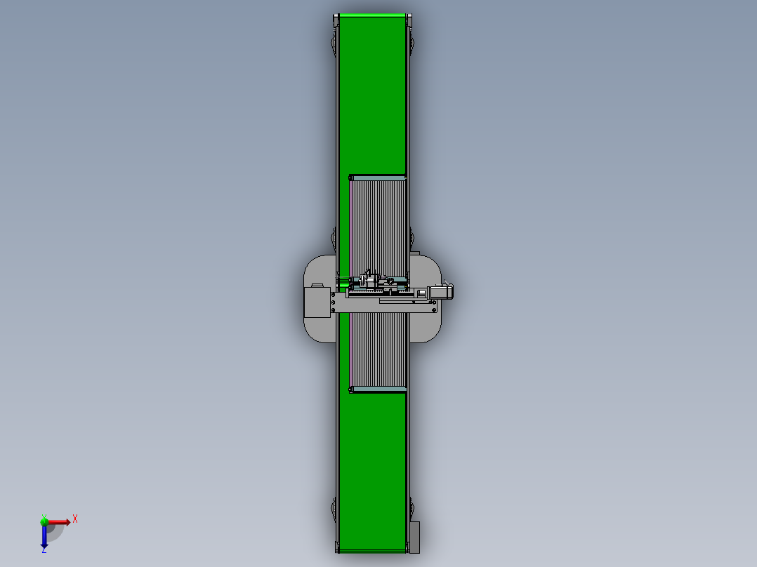 自动焊锡机俯视图