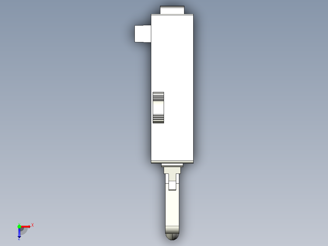基恩士KV-SC20(V)_kc图纸模型俯视图